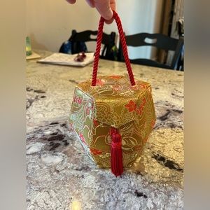 Hexagon Silk Small Purse